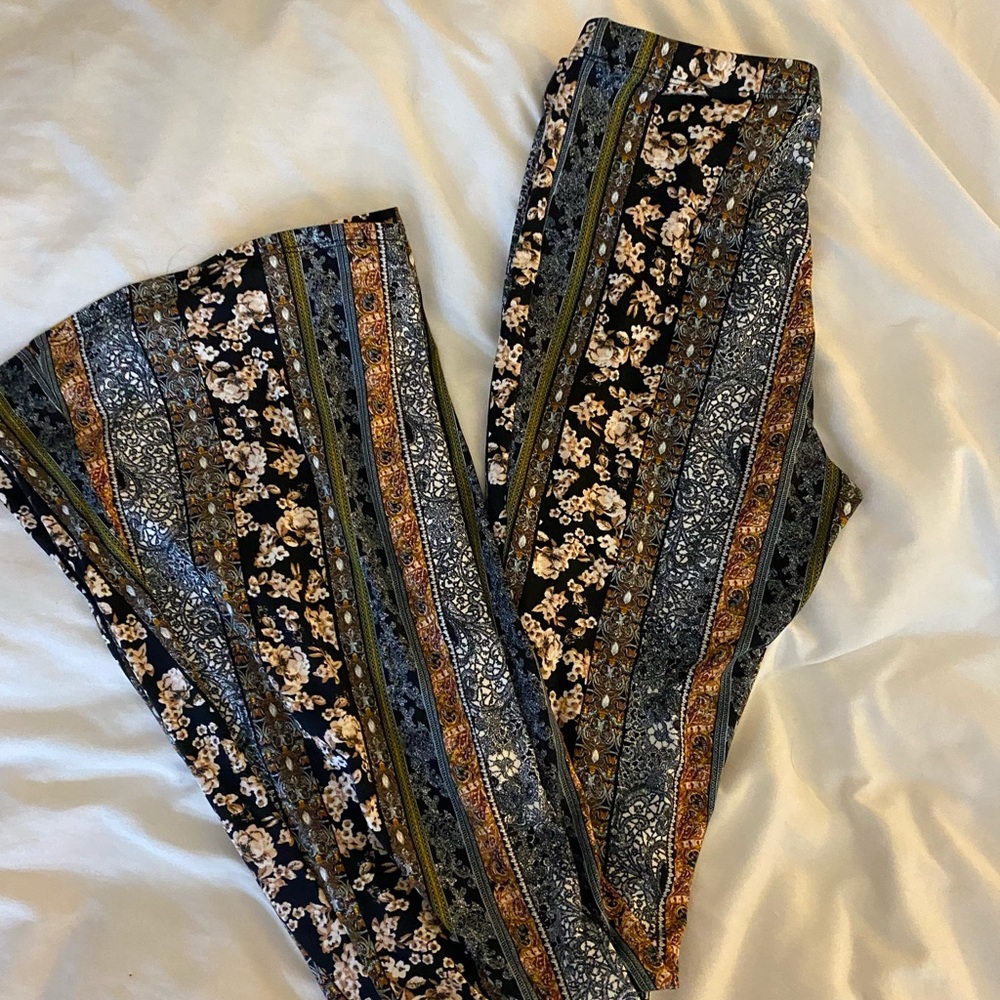 Boho comfy stet house flare pants